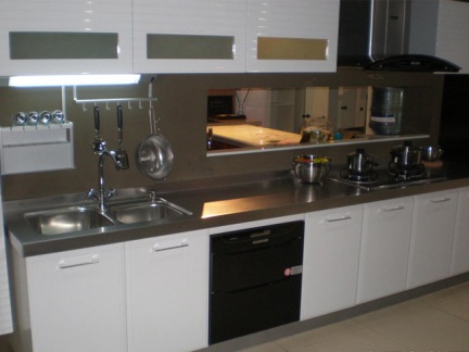 整體不銹鋼櫥柜效果圖